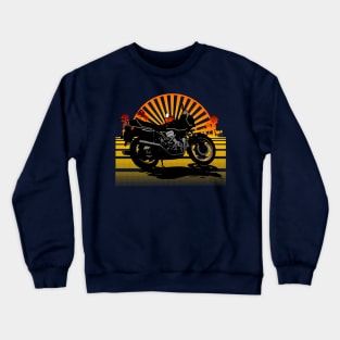 Sunset Motorcycle Crewneck Sweatshirt